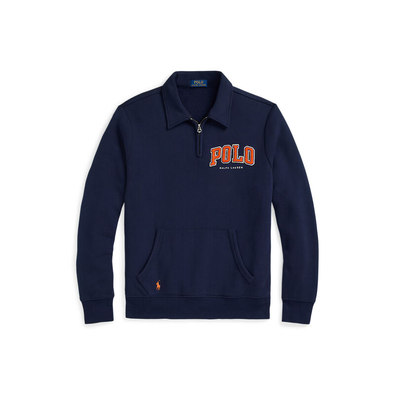 Polo Ralph Lauren The Rl Fleece Logo Collared Sweatshirt image number 2